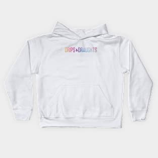 Drips & Draughts Website Logo Kids Hoodie